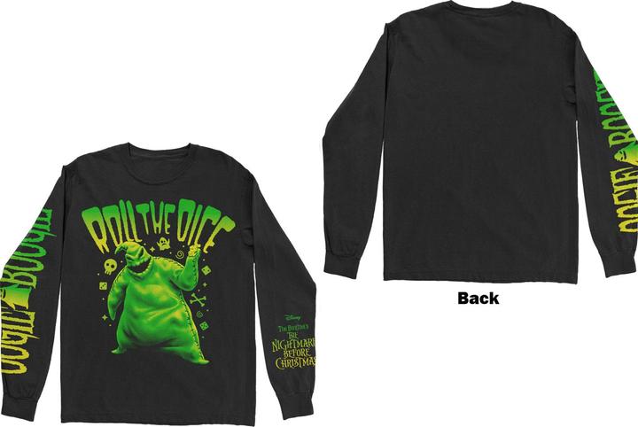 Actual product image The Nightmare Before Christmas Roll The Dice (Longsleeve) (M)