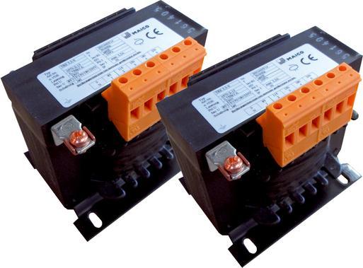 Image du produit Maico MAI TR 0,8 S-2 Transformateur à 5 étages, pour armoire électrique, courant triphasé, max 0,8 A