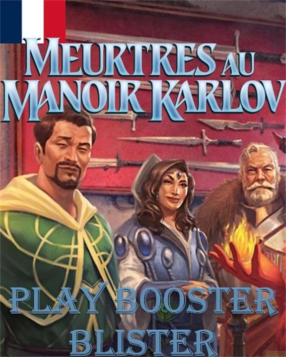 Image du produit Magic the Gathering Meurtres au manoir de Karlov (Français, Pack de boosters)