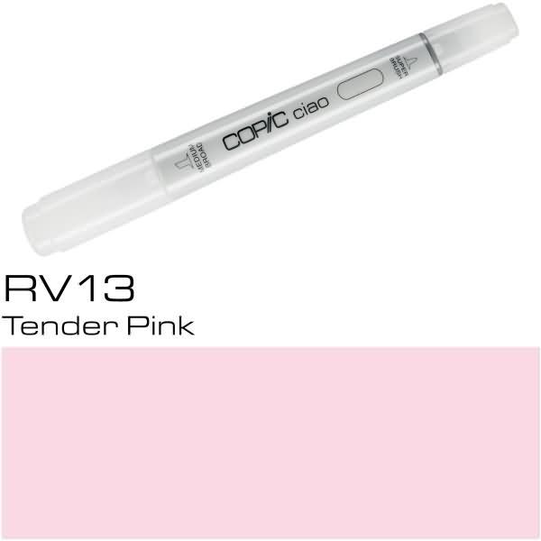 Actual product image Copic Ciao type RV - 13 (RV13 - Tender Pink, 1 x)