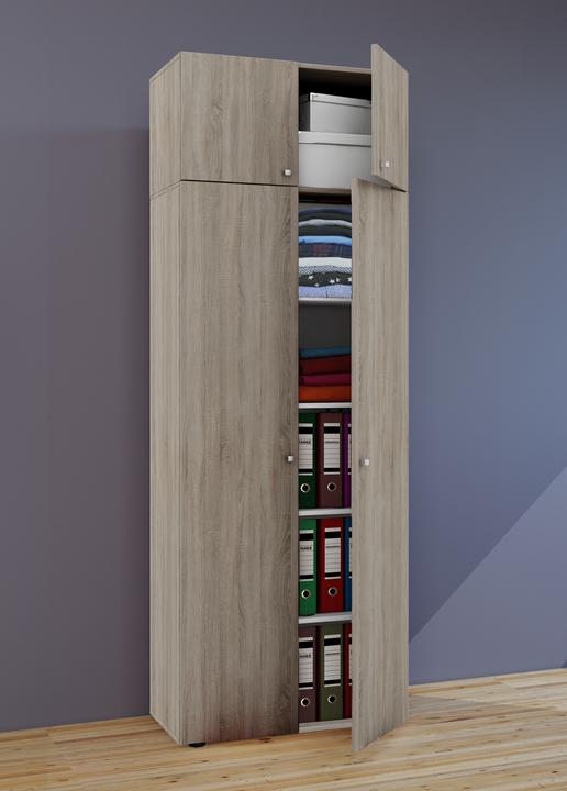 Actual product image VCM Wooden multi-purpose cabinet series Vandol with hinged doors (70 x 40 cm)