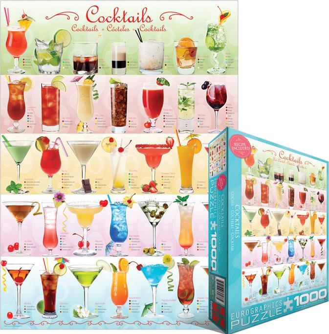 Actual product image Eurographics Cocktails (1000 pieces)