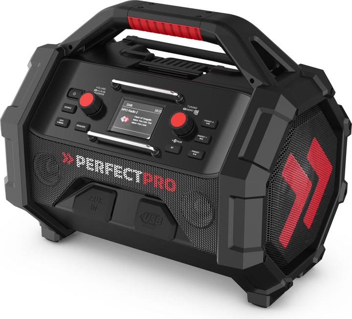 Productafbeelding PerfectPro Rocktagon 18V (DAB+, FM, Bluetooth)