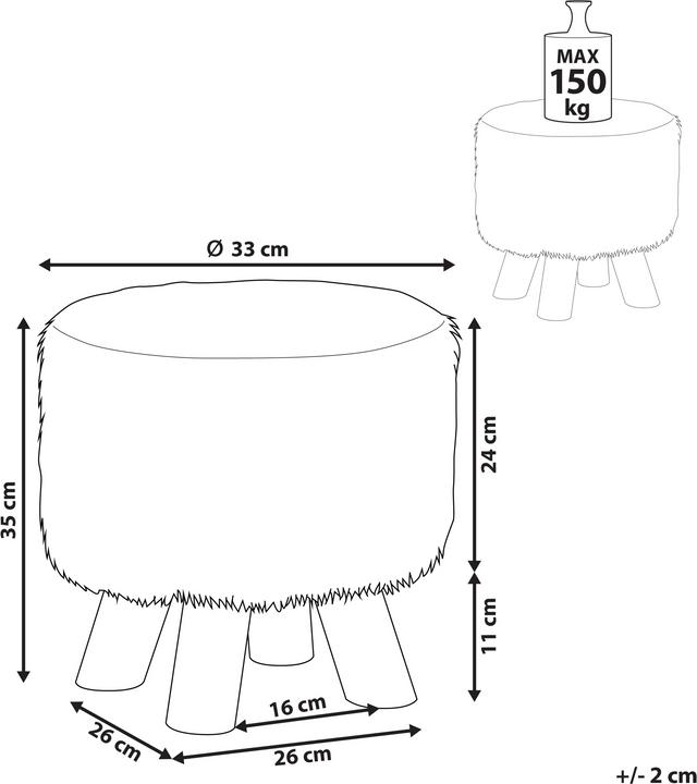 Actual product image Beliani Texas
