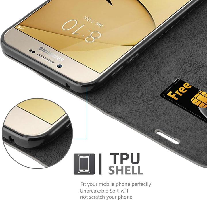 Produktbild Cadorabo Book Invis. Magnet Hülle (Samsung Galaxy A8 (2016))