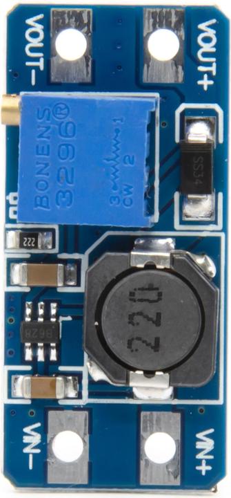 Actual product image Purecrea MT3608 Step-up Voltage Regulator DC-DC Boost 2-24V