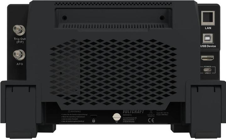 Voltcraft DOV1254F LA Digital-Oszilloskop 125 MHz 4-Kanal 1.25 GSa/s 100 Mpts 1 (CAT II)
