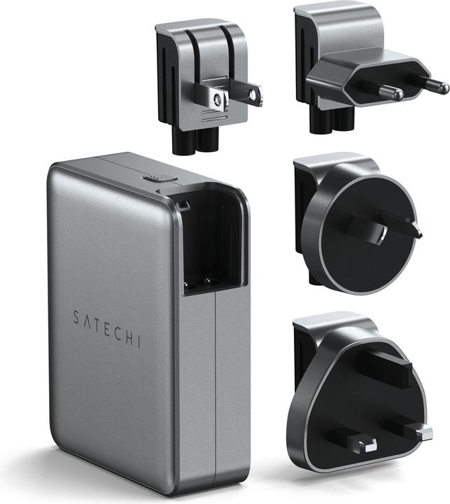 Actual product image Satechi USB-C GaN Travel Charger 145W (145 W)