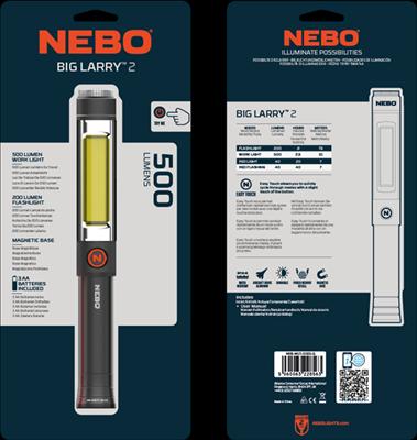 Produktbild Nebo Big Larry 2 (19.70 cm, 500 lm)