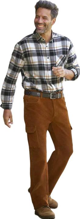 Actual product image Atlas For Men Mens Corduroy Cargo Trousers (Frequency band 38 (2600 MHz))