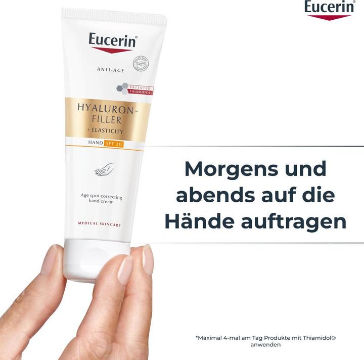Image du produit Eucerin HYALURON-FILLER + ELASTICITY Soin des mains SPF 30 (75 ml)