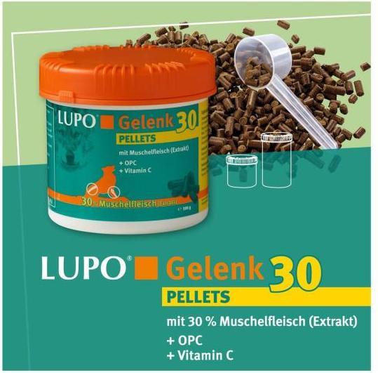 Produktbild Luposan Lupo Gelenk Pellets für Hunde 375 g (375 g)