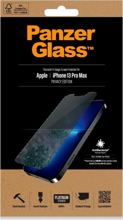 Produktbild PanzerGlass Privacy (1 Stück, Apple iPhone 13 Pro Max)