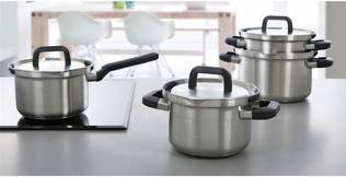 Productafbeelding BK Flow Cool 4-delige pannenset (Kookpotten en pannenset)