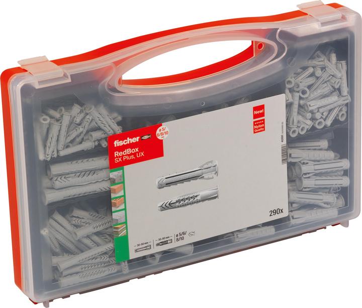 Actual product image Fischer UX/SX assortment box (290 pcs.)