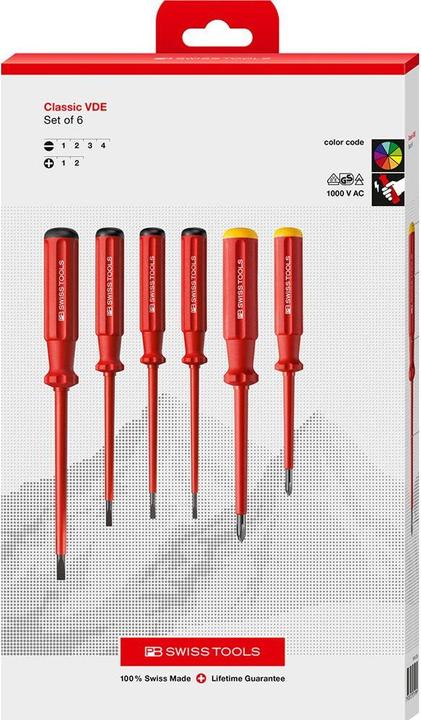 Produktbild PB Swiss Tools PB 5542 (Schlitzschrauben, Phillipps-Kreuzschlitz (PH))