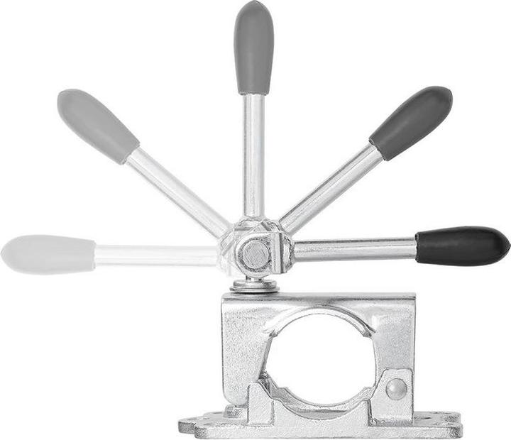 ProPlus Cast iron clamp with folding lever for support wheel