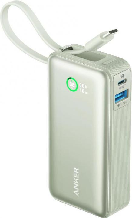 Productafbeelding Anker 545 Nano Power Bank 10000mAh PD 30W groen (10000 mAh, 30 W, 30 Wh)