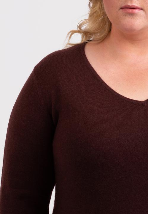 Produktbild Cash-Mere Kaschmir V-Ausschnitt Pullover (3XL, 4XL)