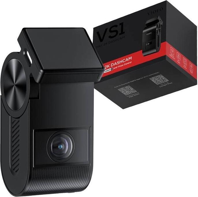 Viofo VS1 2K WiFi video recorder, GPS + 32GB memory card (WiFi, Récepteur GPS, Accéléromètre, Microphone intégré, QHD)