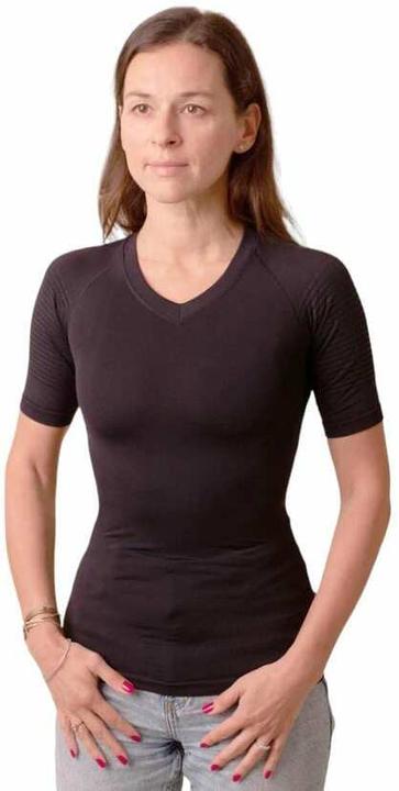 Anodyne Körperhaltung Shirt Damen, schwarz Grösse M/L (M/L)