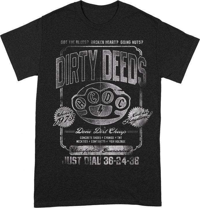 Produktbild AC/DC Dirty Deeds Done Cheap Just Dial Tshirt (4XL)