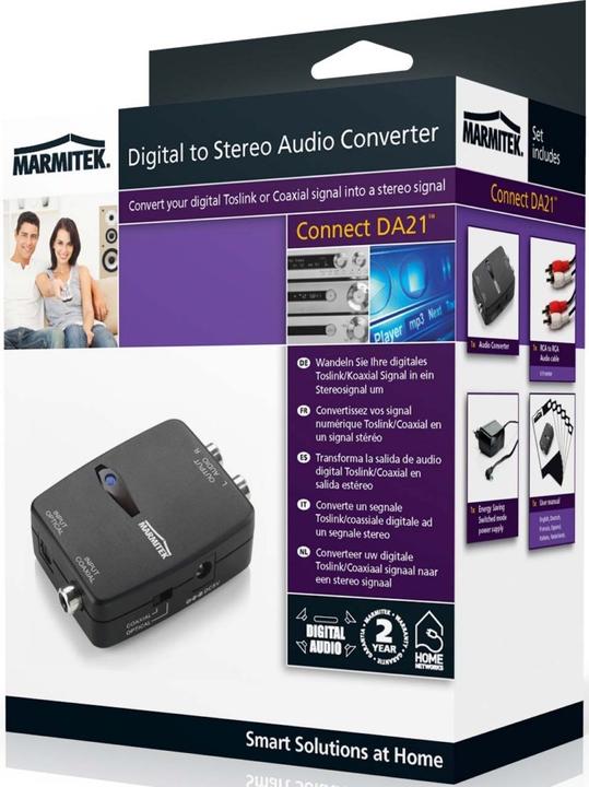 Image du produit Marmitek Connect DA21 (Numérique -> Analogique)