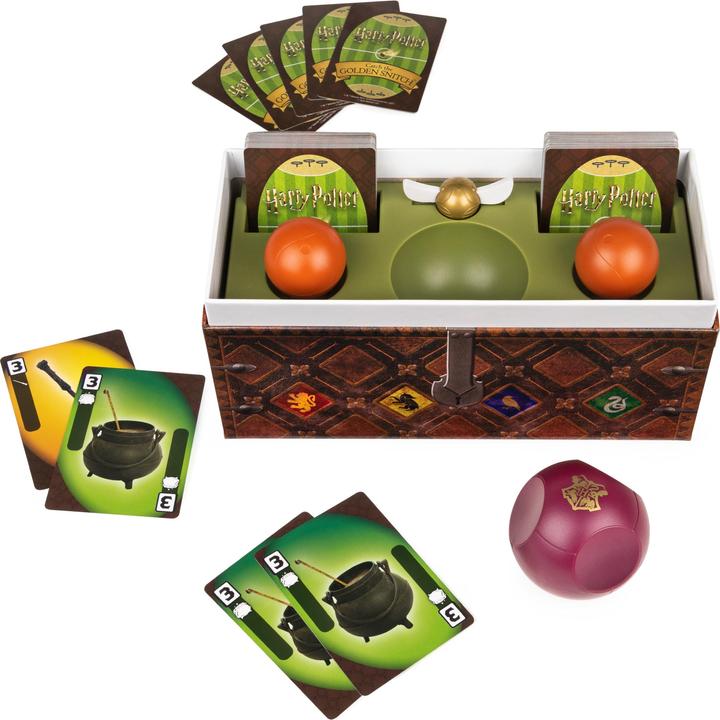 Produktbild Spin Master Harry Potter – Fang den Goldenen Schnatz, ein Quidditch-Brettspiel für Hexen, Zauberer und Muggel