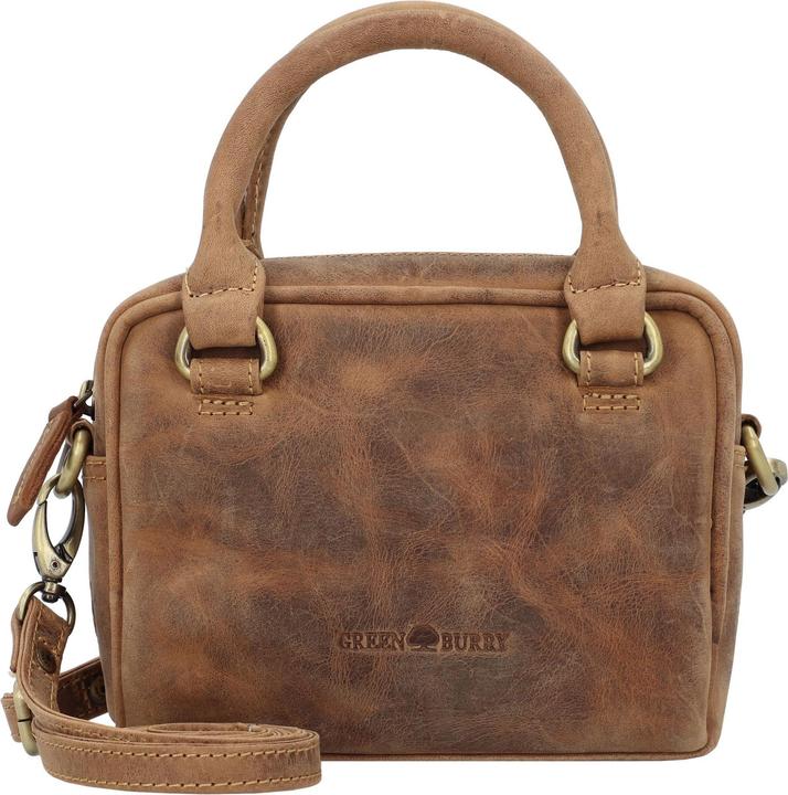 Image du produit Greenburry Vintage Mini Bag Handtasche Leder 18 cm