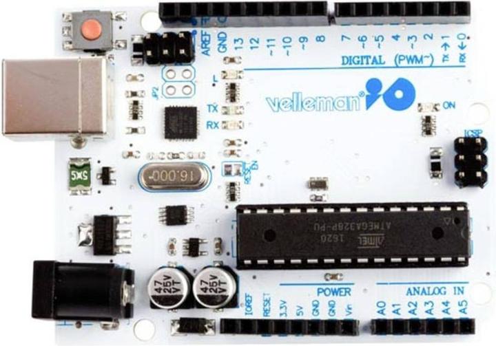 Actual product image Whadda Developer board ATmega328 for Arduino UNO