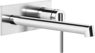 Image du produit Gessi Ingranaggio set de finition pour mitigeur monocommande encastré pour lavabo avec plaque recta