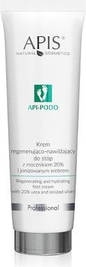 Actual product image Apis Natural Cosmetics Apis - Api-Podo regenerating and moisturizing foot cream with urea 20% and ionized silver 100ml (Foot bath, 100 ml)
