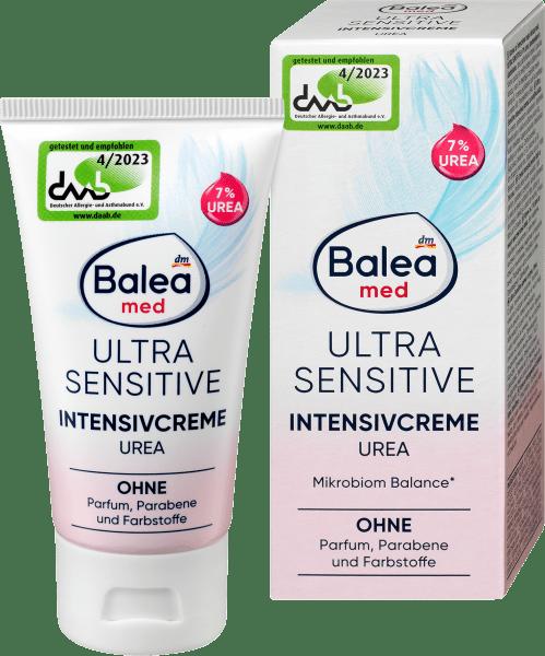 Produktbild dm Balea MED Intensivcreme Urea Ultra Sensitive (50 ml, Tagescreme)