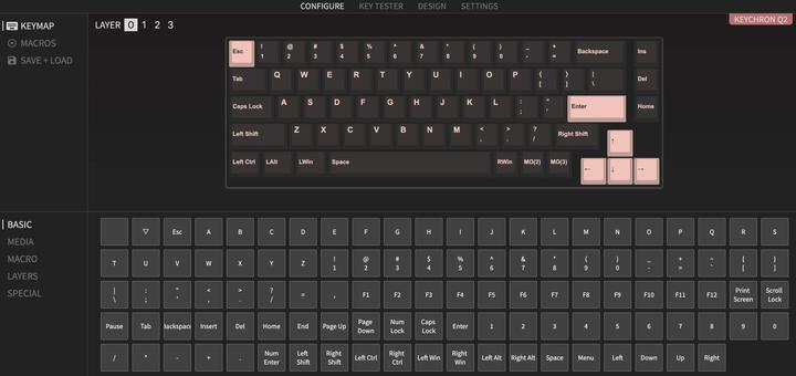 Actual product image Keychron Q2 Knob Version (US, Cable)