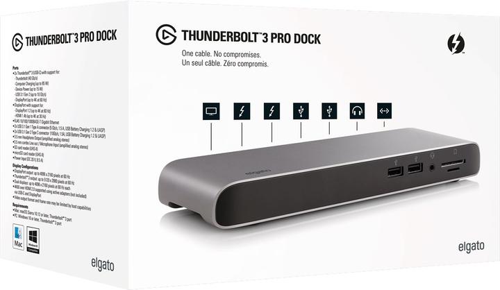 Produktbild Elgato Pro Dock (USB-A, USB-C, Thunderbolt, 10 Ports)