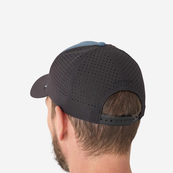 Image du produit Caperlan Casquette de pêche 500 - Déperlante Bleue et Noire (Taille unique)