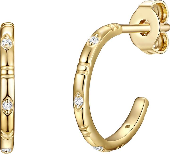 Immagine prodotto Glanzstücke München Donna Argento Cubic Zirconia Oro Giallo - 15830 (Argento)