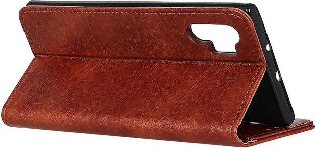 Image du produit MU Classic Crazy Horse V Couverture de livre en cuir Série (Realme XT)
