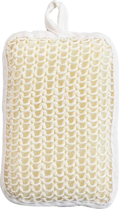 Immagine prodotto MSV Spugna esfoliante in sisal 18,5 x 10,5 cm, bianco
