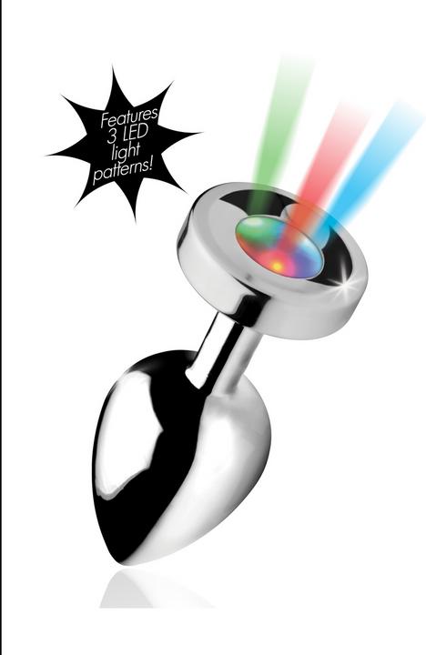 Actual product image XR Brands Light Up Anal Plug