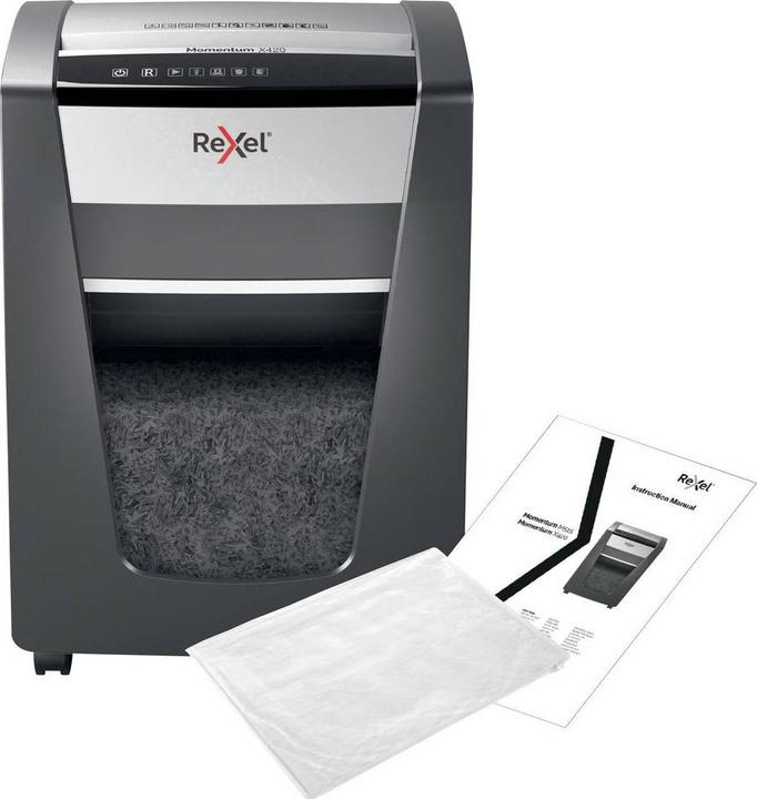 Actual product image Rexel MOMENTUM SHREDDER X420 (Particle cut)