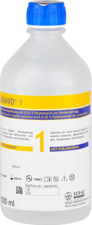 Produktbild Serag Wiessner LAVANID 1 Isotone Wundspüllösung, 1000 ml Lösung (1000 ml)