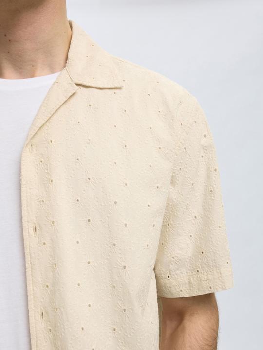 Immagine prodotto Selected Homme Camicia a maniche corte in broderie anglaise (S)