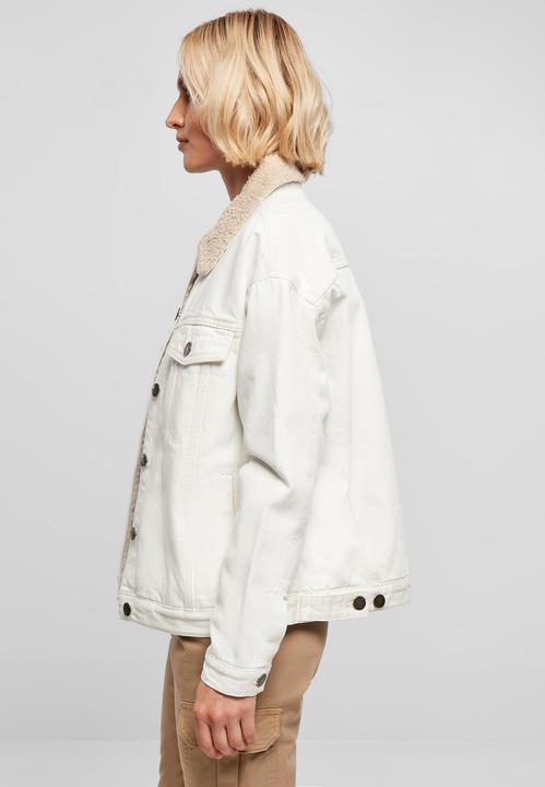 Produktbild Urban Classics Ladies Oversized Sherpa Denim Jacket - 19395 (3XL)