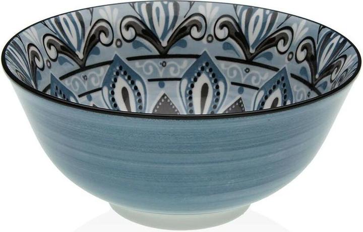 Produktbild Versa Schüssel für Vorspeisen Blau aus Keramik Porzellan 15,5 x 7 x 15,5 cm