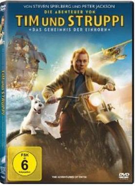 Produktbild Tim und Struppi Das Geheimnis der 'Einhorn' (DVD, 2011, Deutsch, Türkisch, Spanisch, Englisch)