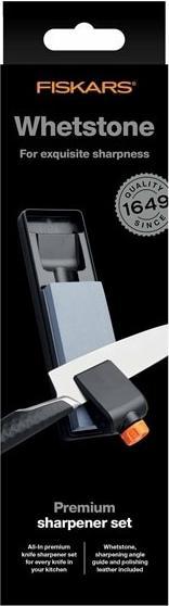 Actual product image Fiskars Whetstone Premium set for sharpening knives