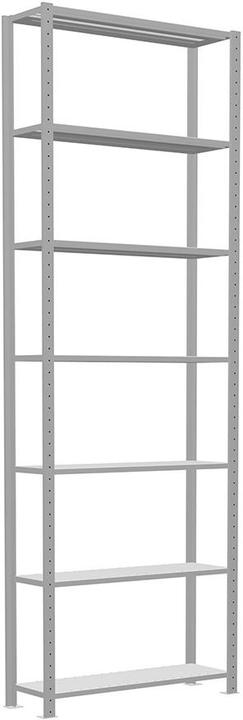 Stecksystem Grundregal MULTIplus150 mit Kreuzstrebe