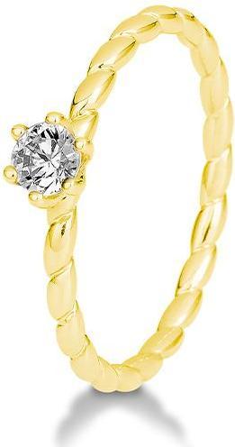 Breuning Verlobungsring Twisted (57, 585/14 K Gold)