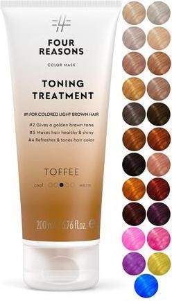 Actual product image Four Reasons Color Mask Toffee Toning Treatment Color Depositing Conditioner 6.76 fl oz (200 ml)